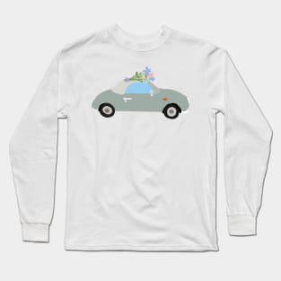 Flower car Long Sleeve T-Shirt